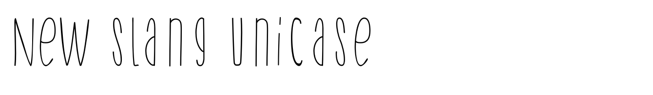 New Slang Unicase